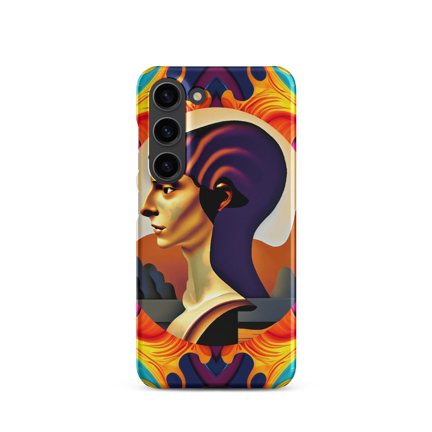 Snap case for Samsung® Kukloso Cubist Faces No 36 - Free Shipping