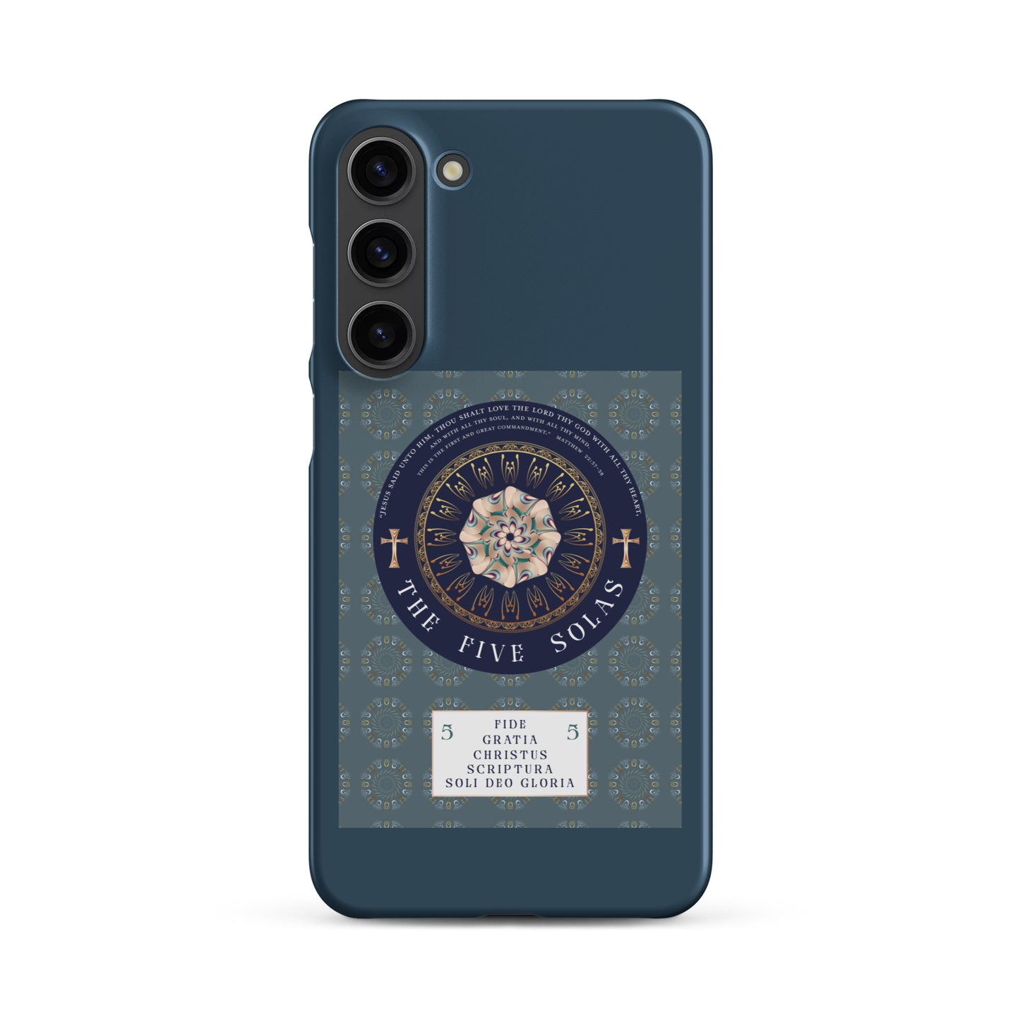 Snap case for Samsung® Kukloso The Five Solas of the Reformation No 10 A - Free Shipping