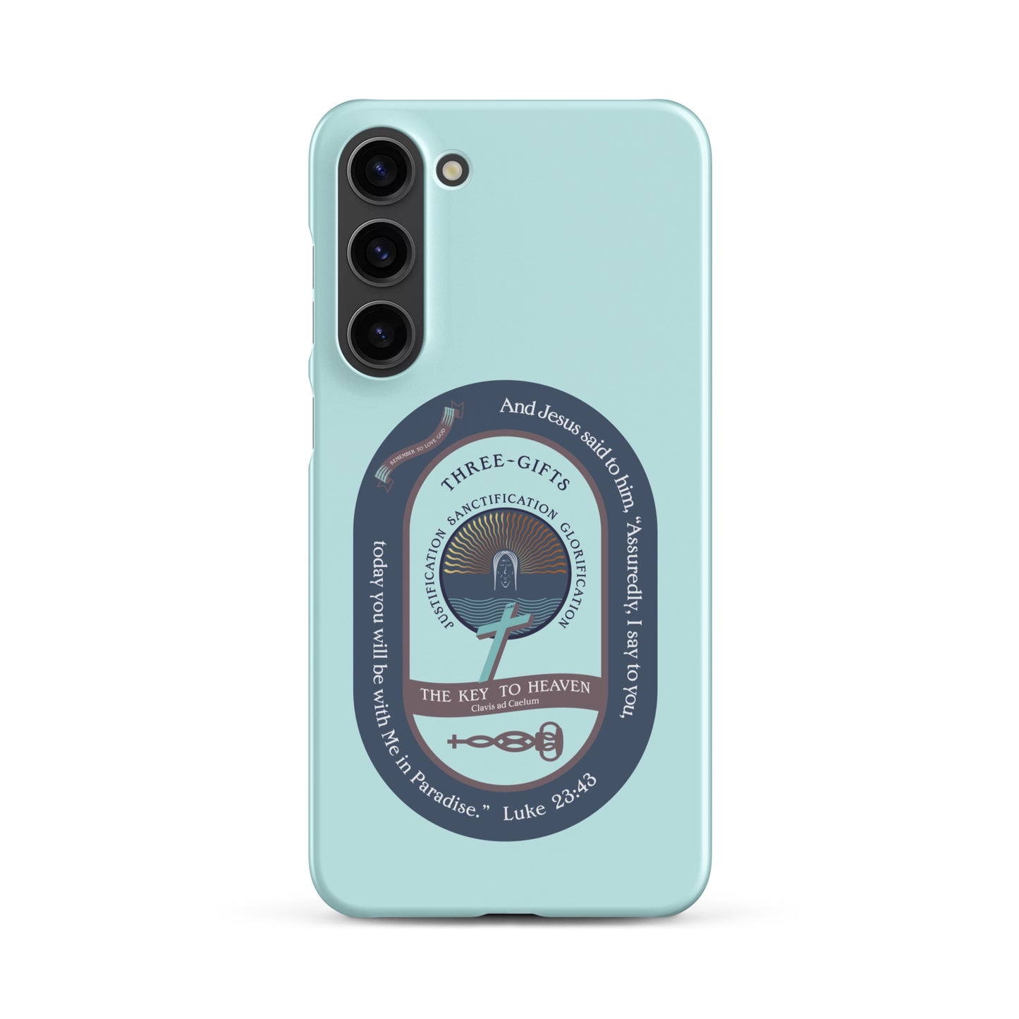 Snap case for Samsung® Kukloso Luke 23:43 - Free Shipping