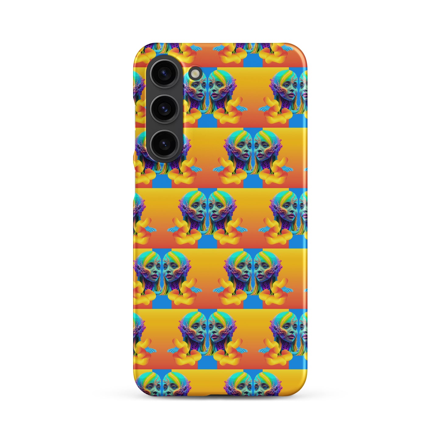 Snap case for Samsung® Kukloso Space Faces No 17 - Free Shipping - Free Shipping