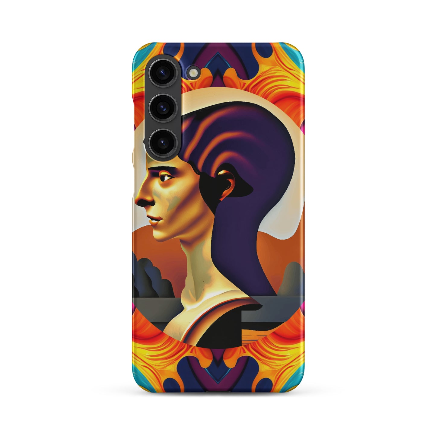 Snap case for Samsung® Kukloso Cubist Faces No 36 - Free Shipping