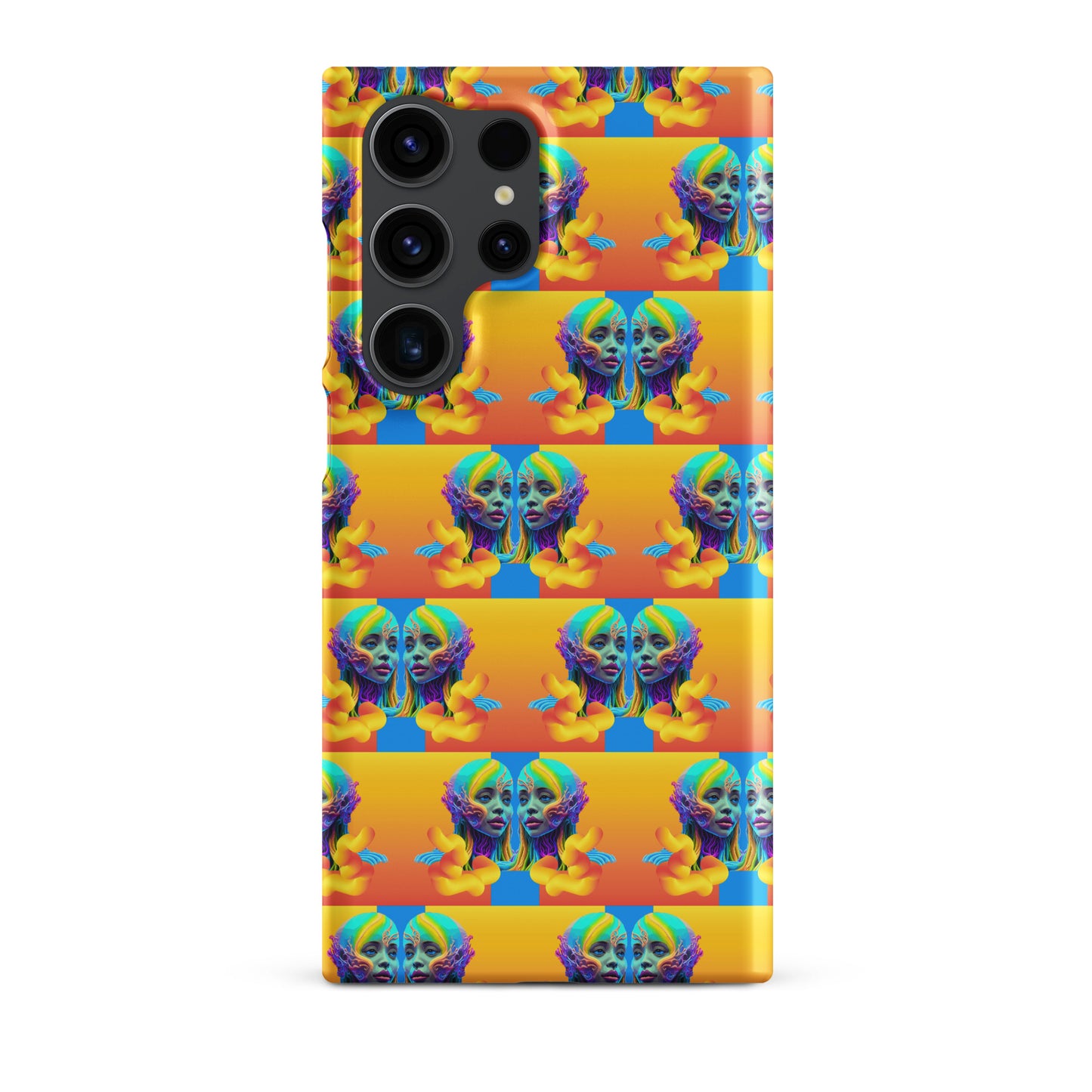 Snap case for Samsung® Kukloso Space Faces No 17 - Free Shipping - Free Shipping