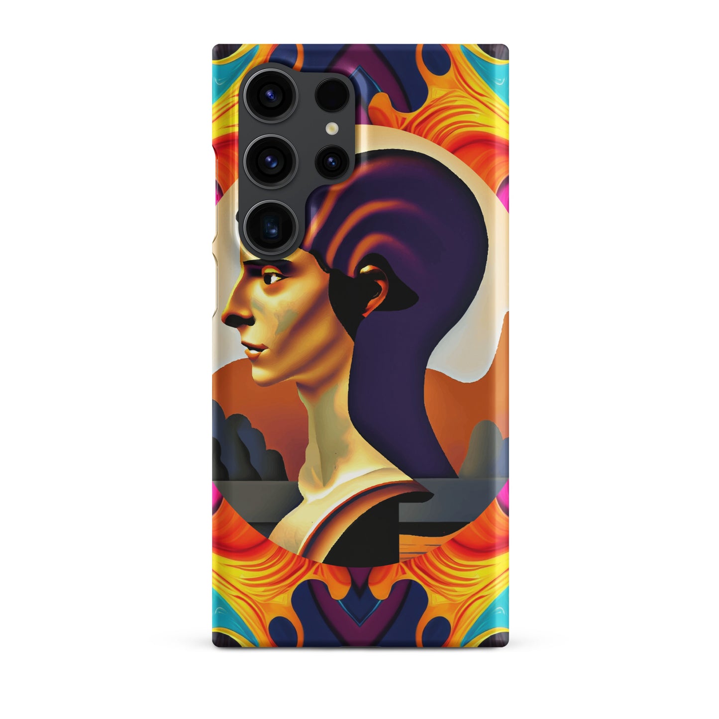 Snap case for Samsung® Kukloso Cubist Faces No 36 - Free Shipping