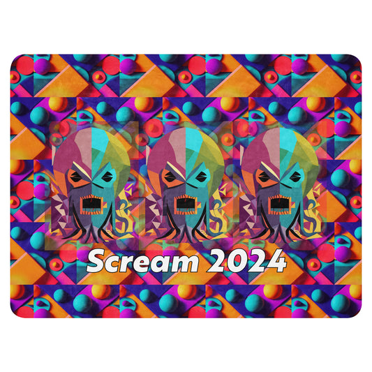 Sherpa blanket Kukloso The Scream 2024 60"x80" - Free Shipping