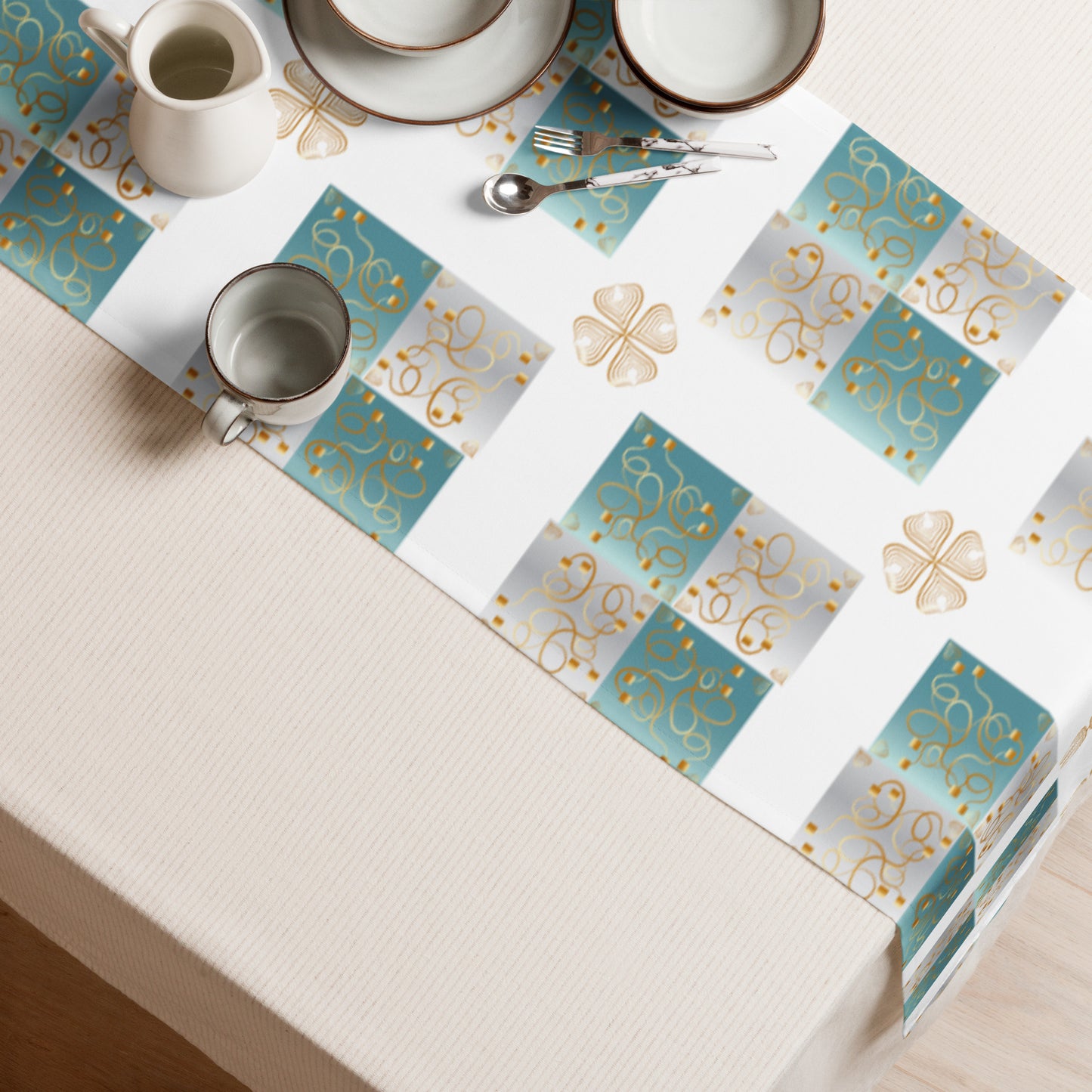 Table runner Kukloso Abstractical Pattern No 68.5 - Free Shipping