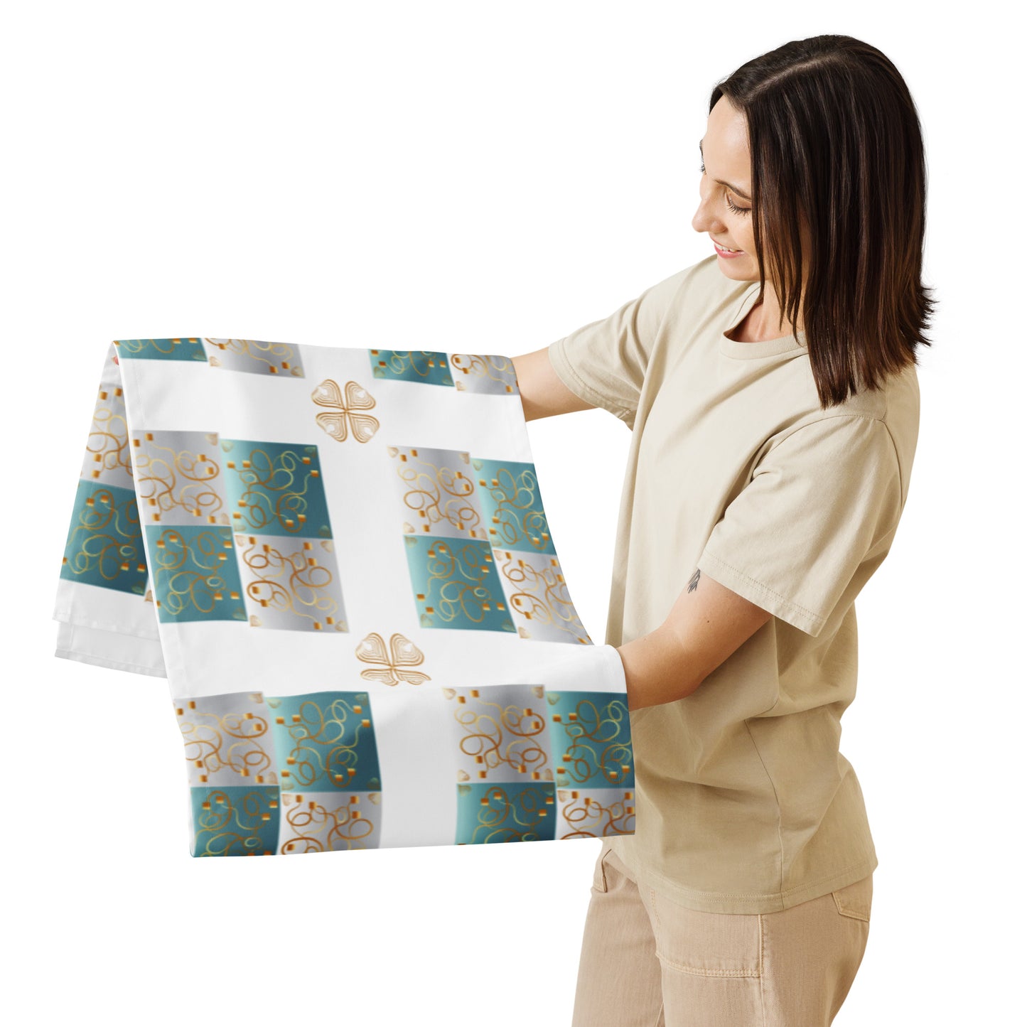 Table runner Kukloso Abstractical Pattern No 68.5 - Free Shipping