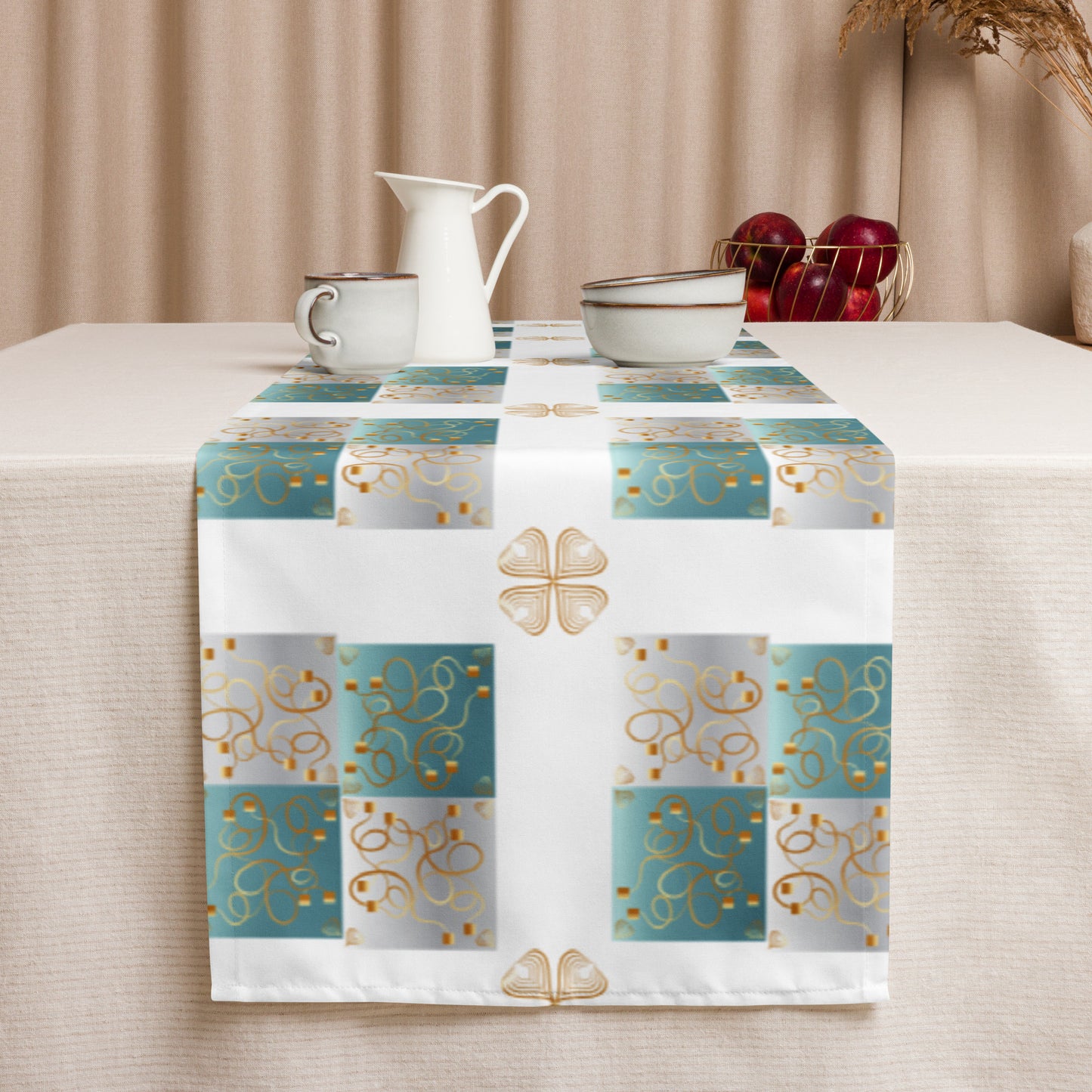 Table runner Kukloso Abstractical Pattern No 68.5 - Free Shipping