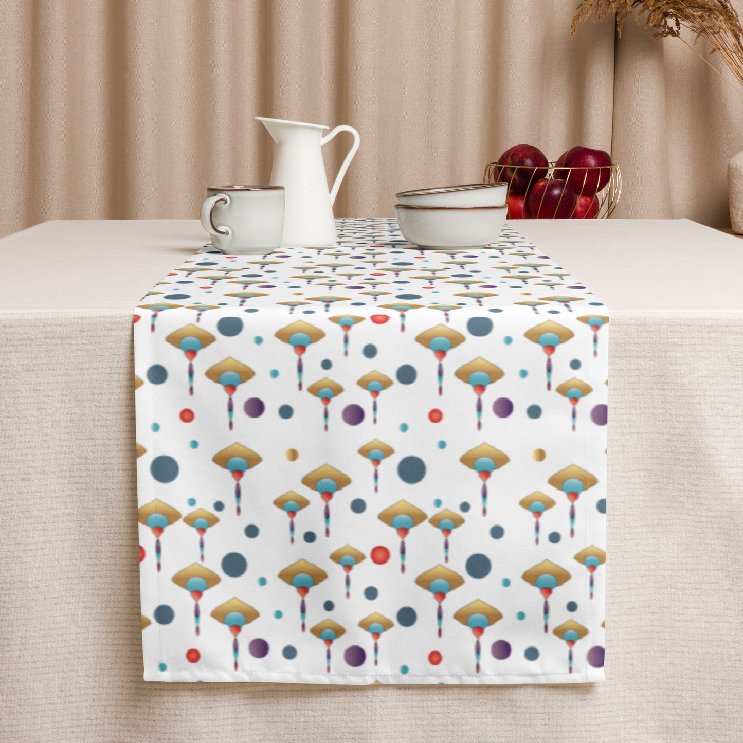 Table runner Kukloso Abstractical Pattern No 166 - Free Shipping