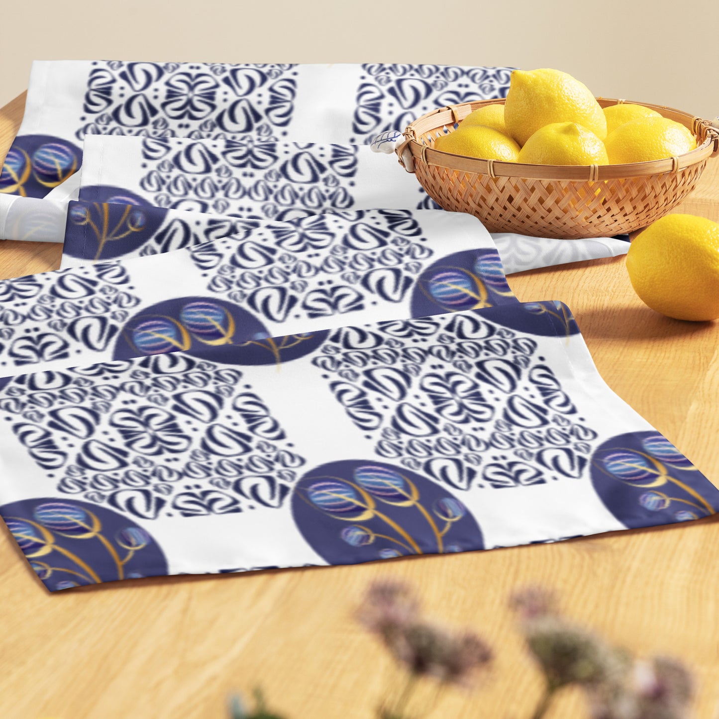 Table runner Kukloso Fleurons No 33 - Free Shipping