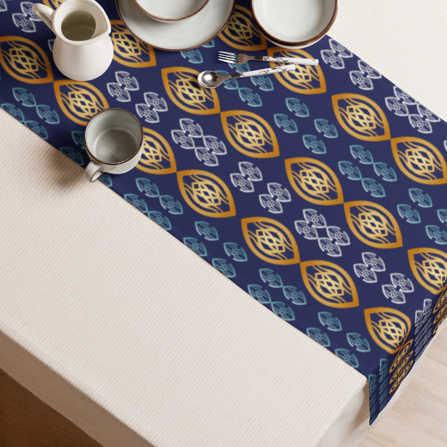 Table runner Kukloso Fleurons No 66 - Free Shipping