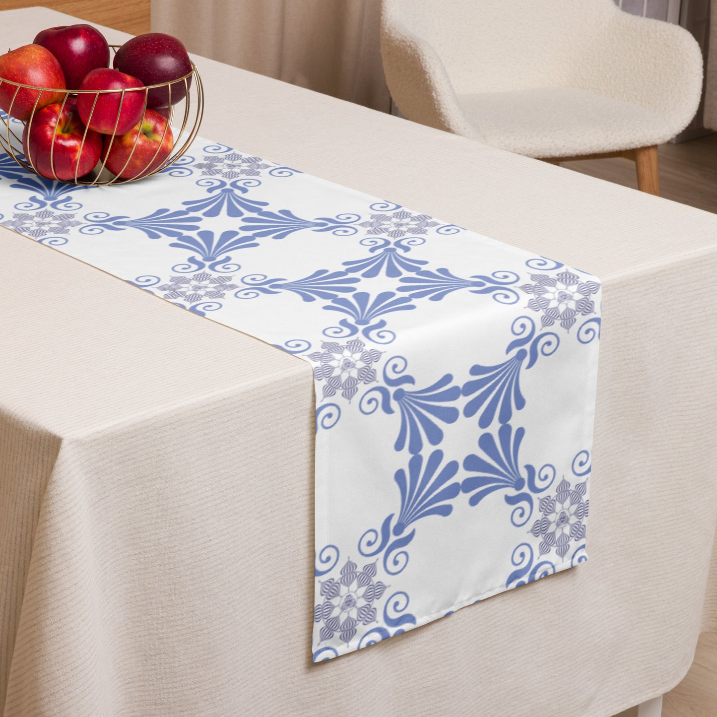 Table runner Kukloso Four Fleuron Fans - Free Shipping