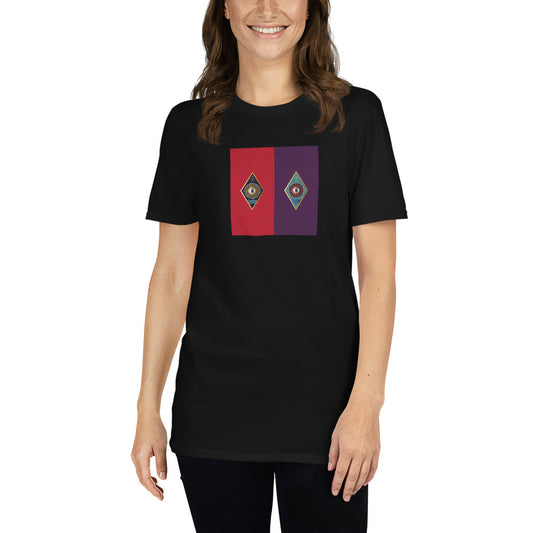 Short-Sleeve Unisex T-Shirt Kukloso IHS Initials Christogram - Free Shipping