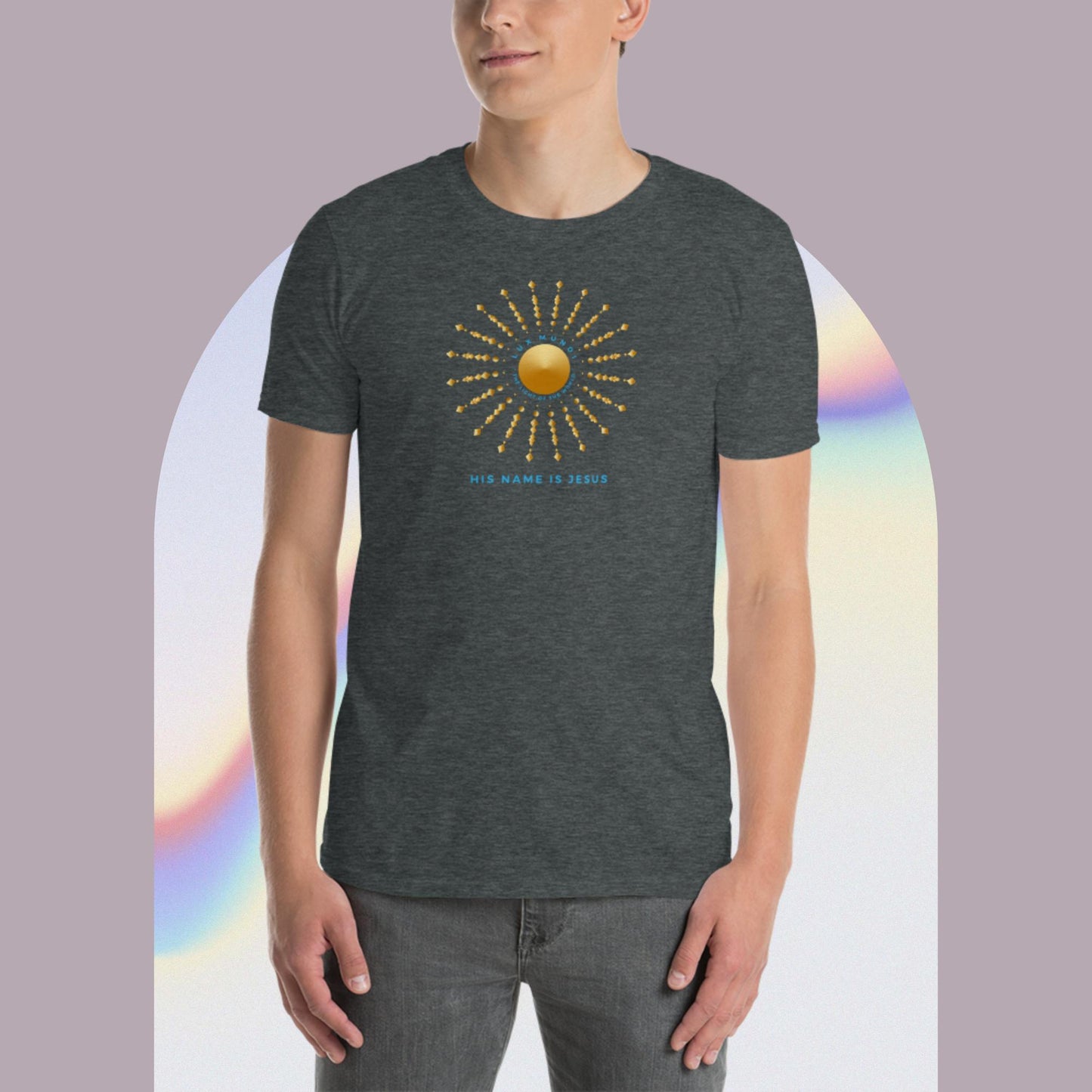 Short-Sleeve Unisex T-Shirt Kukloso Light Of The World 'Lux Mundi' - Free Shipping