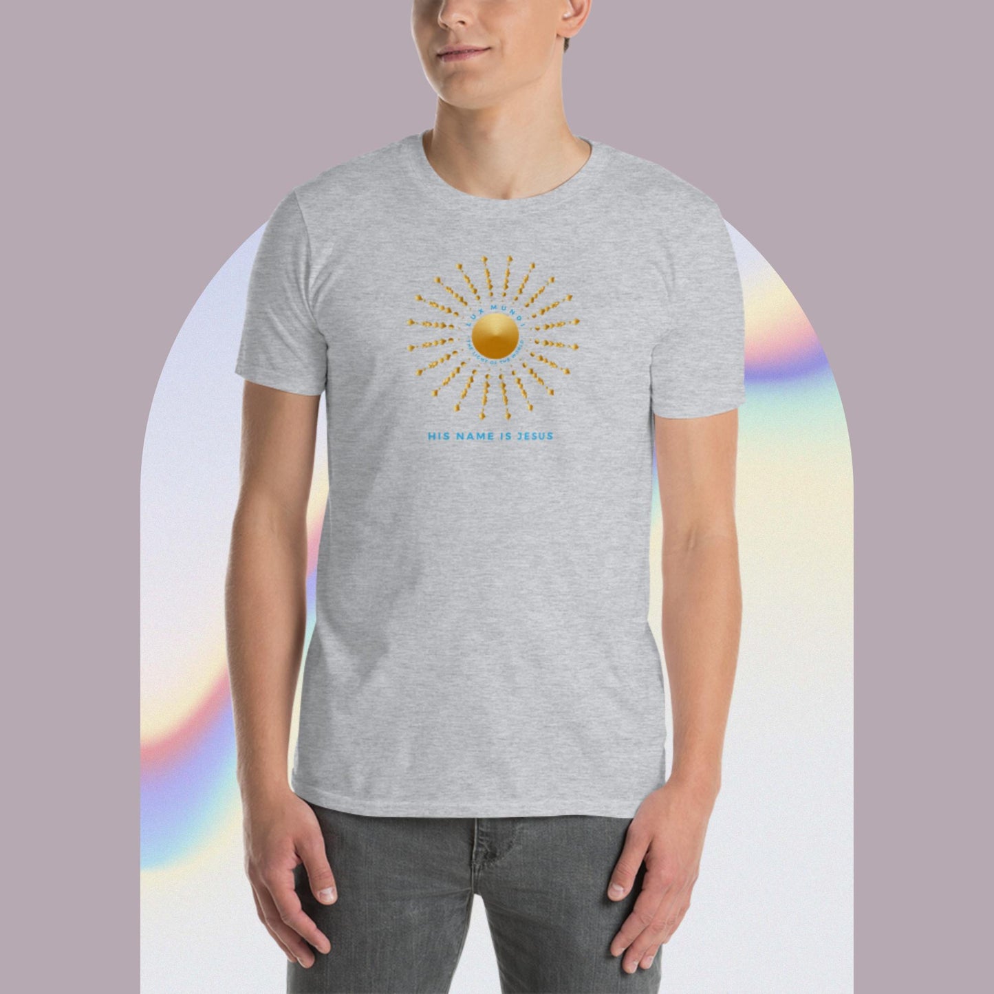 Short-Sleeve Unisex T-Shirt Kukloso Light Of The World 'Lux Mundi' - Free Shipping