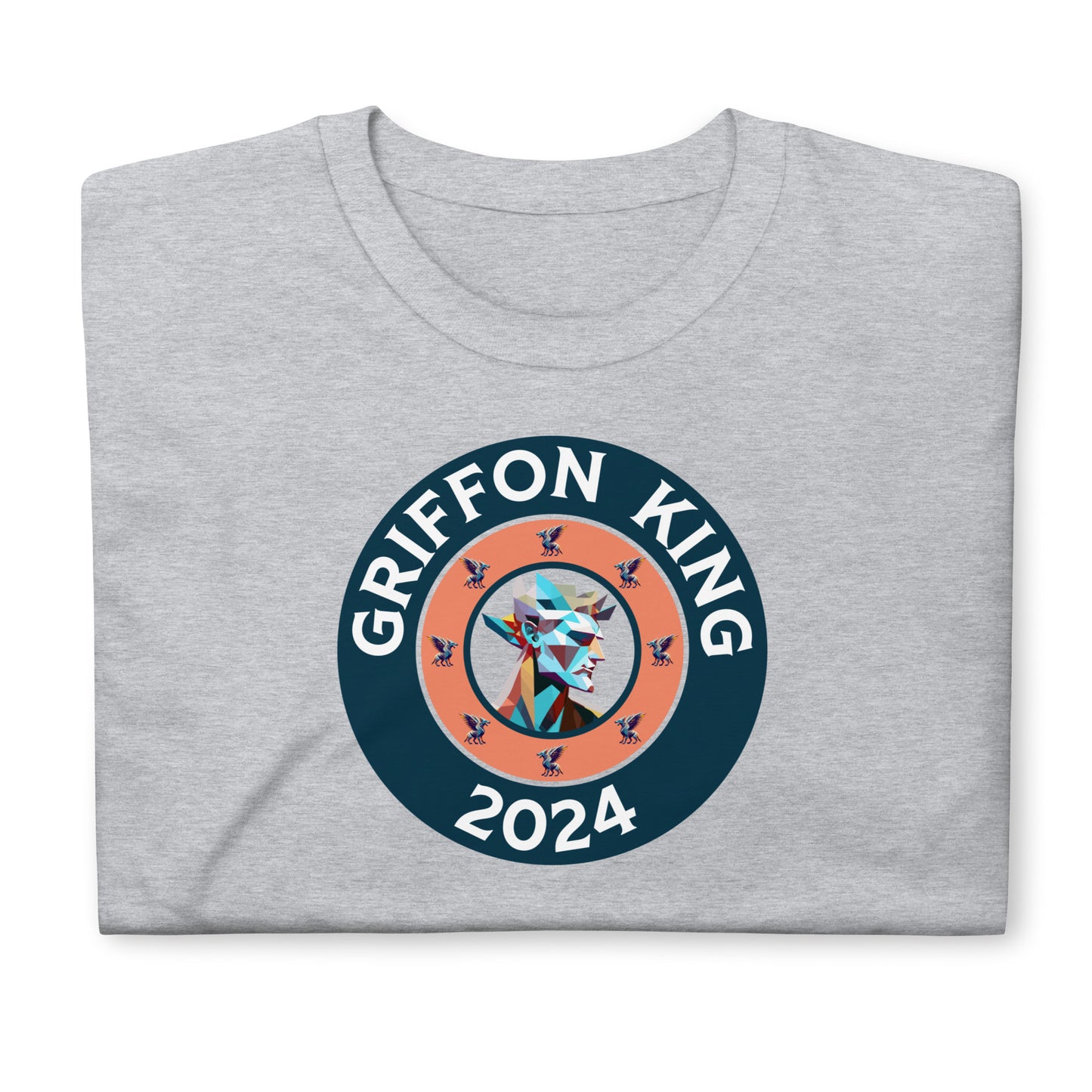 Short-Sleeve Unisex T-Shirt Kukloso Griffon King 2024 - Free Shipping