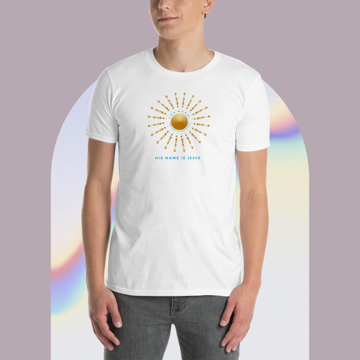 Short-Sleeve Unisex T-Shirt Kukloso Light Of The World 'Lux Mundi' - Free Shipping