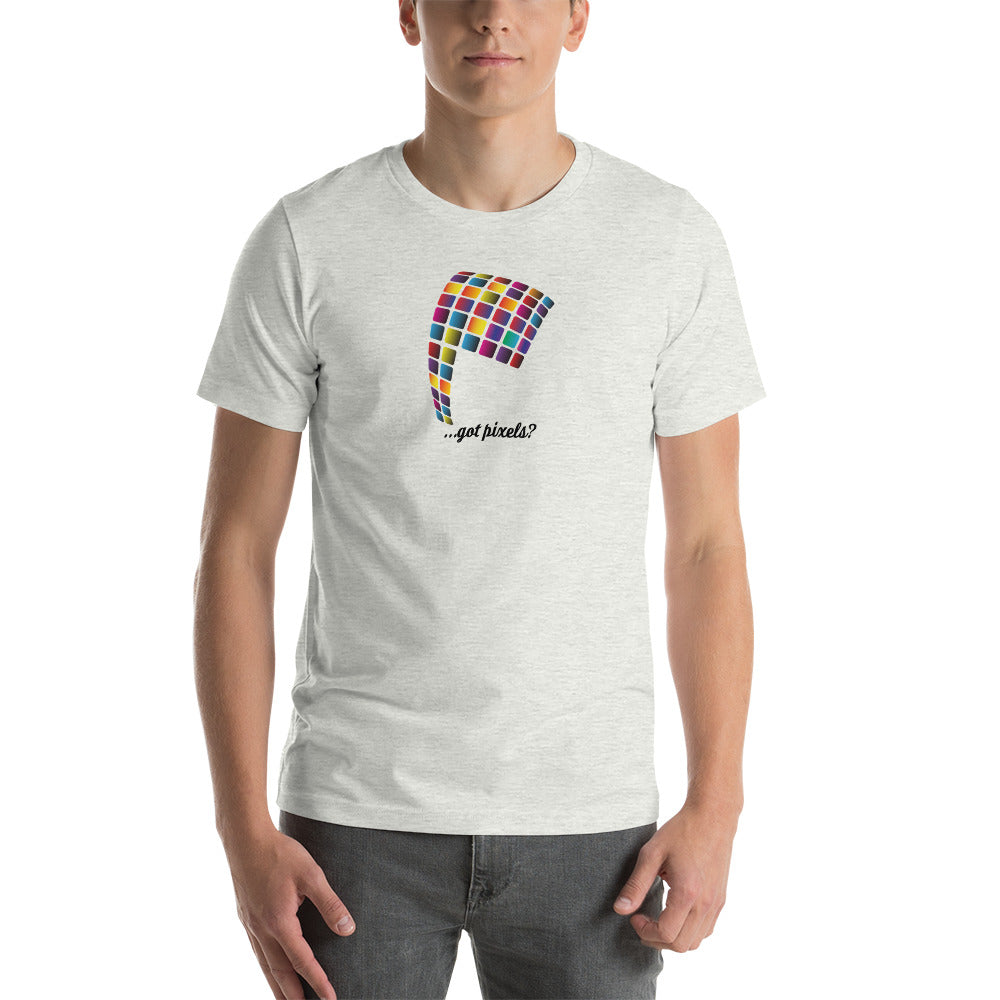 Unisex t-shirt Kukloso 'Got Pixels' Light - Free Shipping