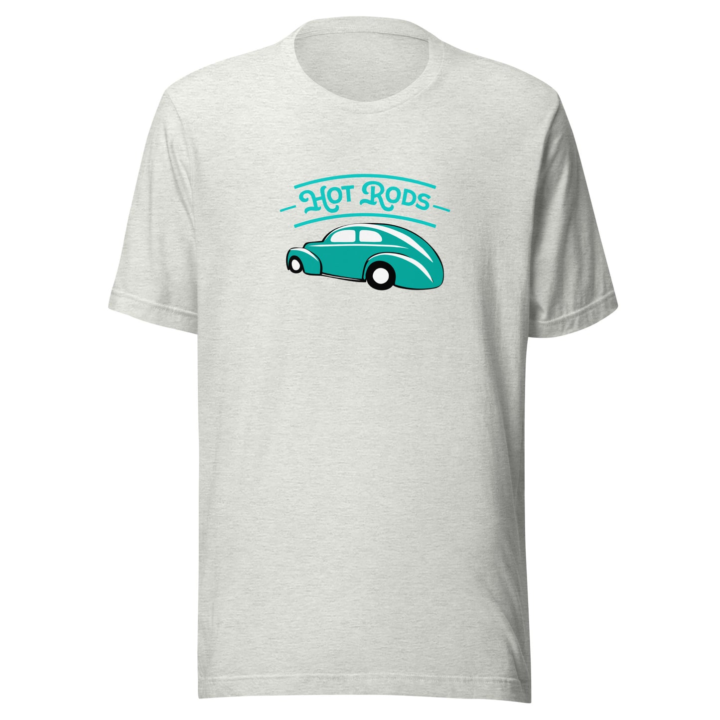 Unisex t-shirt Kukloso Hot Rods No 1 Aqua - Free Shipping