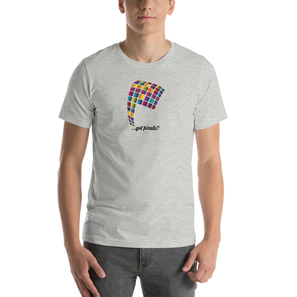 Unisex t-shirt Kukloso 'Got Pixels' Light - Free Shipping