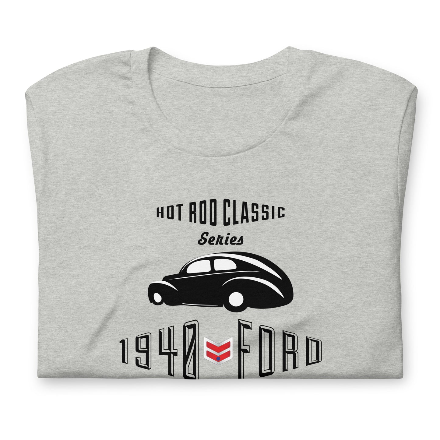 Unisex t-shirt Kukloso Hot Rod Classic 1940 Ford Light - Free Shipping