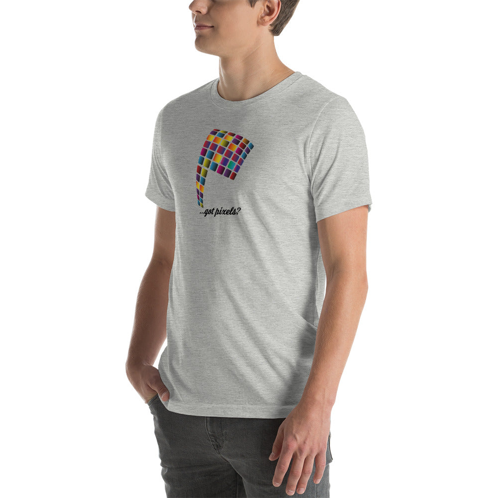 Unisex t-shirt Kukloso 'Got Pixels' Light - Free Shipping