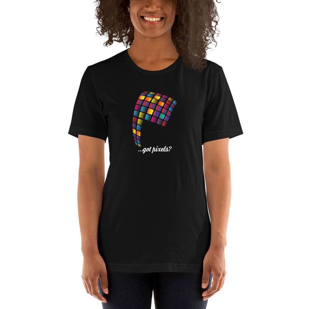 Unisex t-shirt Kukloso 'Got Pixels' Dark - Free Shipping