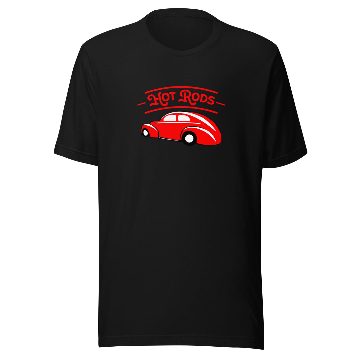 Unisex t-shirt Kukloso Hot Rods No 3 Red - Free Shipping