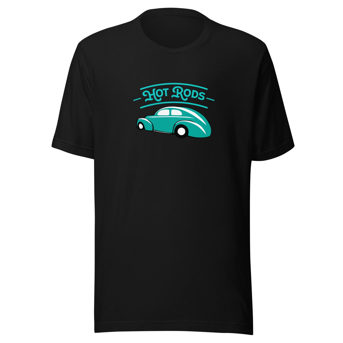 Unisex t-shirt Kukloso Hot Rods No 1 Aqua - Free Shipping