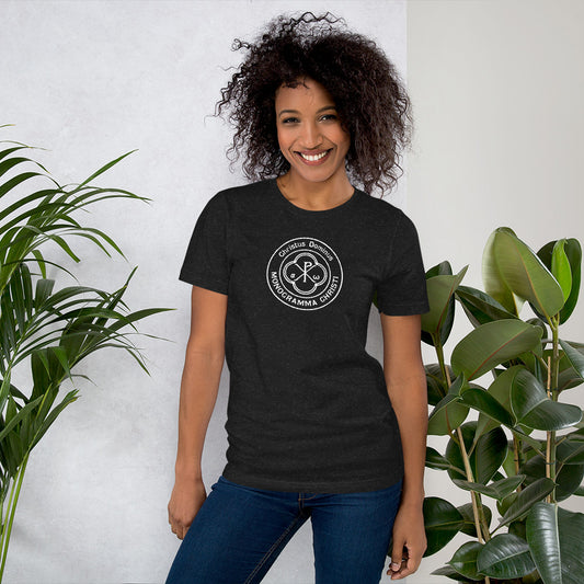 Short-Sleeve Unisex t-shirt Christian Christ's Monogram PX - Alpha Omega Free Shipping