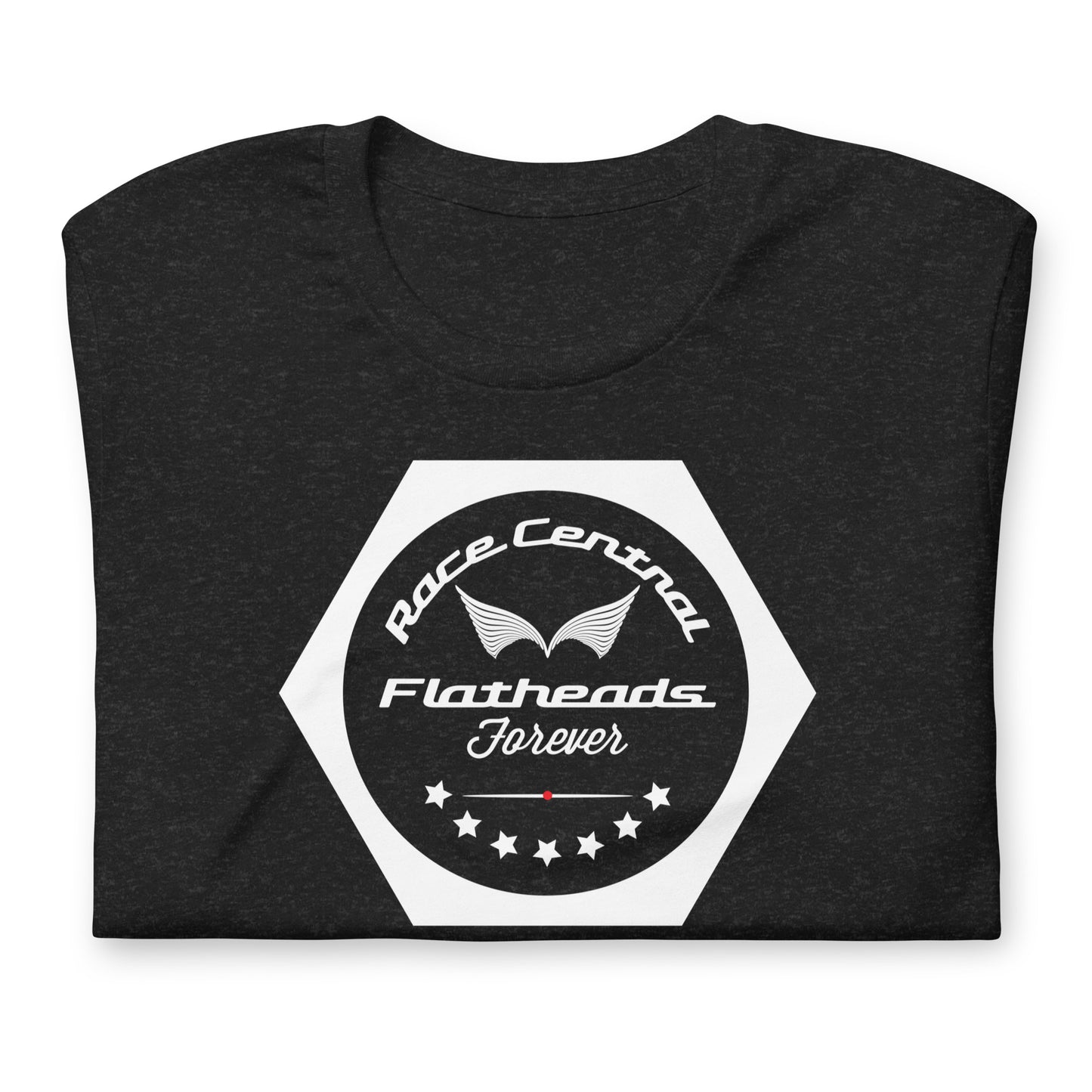 Unisex t-shirt Kukloso Race Central 'Flatheads Forever' Dark - Free Shipping