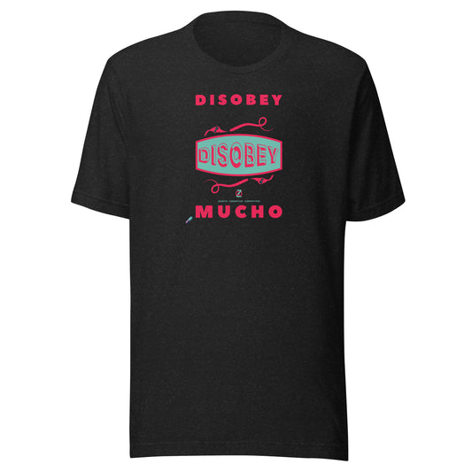 Unisex t-shirt Kukloso Disobey Mucho Logo - Free Shipping