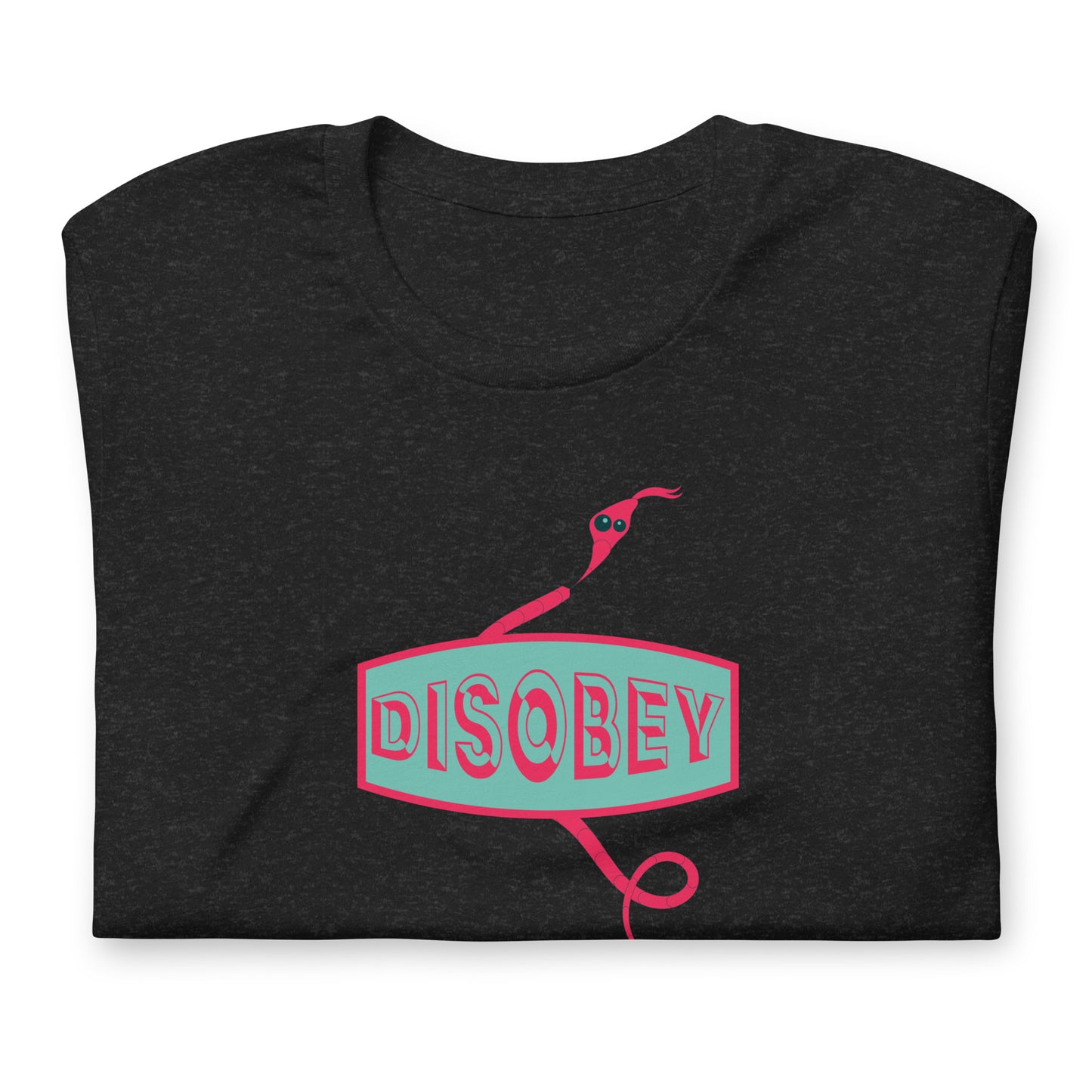 Unisex t-shirt Kukloso Disobey Logo - Free Shipping