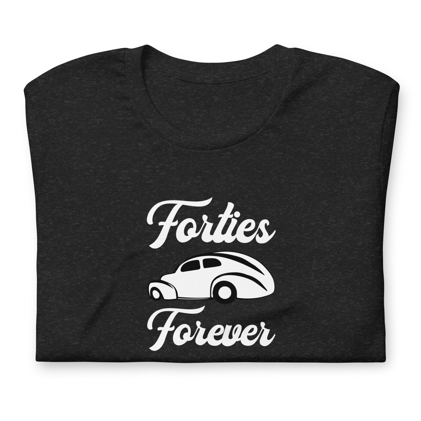 Unisex t-shirt Kukloso Forties Forever White - Free Shipping