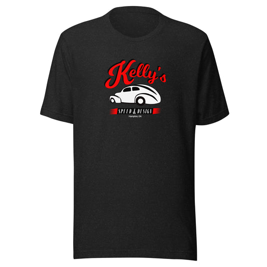 Unisex t-shirt Kukloso Kelly's Speed & Design Dark - Free Shipping