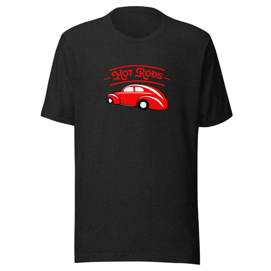 Unisex t-shirt Kukloso Hot Rods No 3 Red - Free Shipping