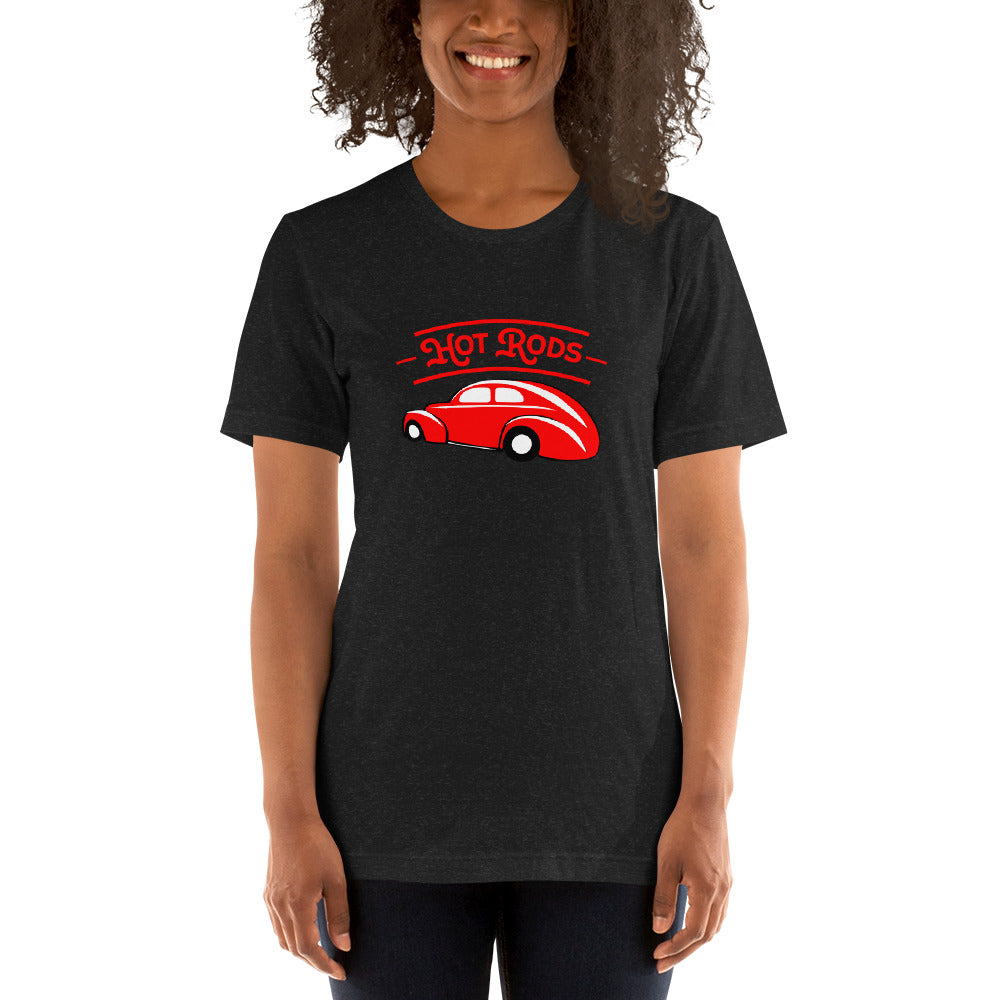 Unisex t-shirt Kukloso Hot Rods No 3 Red - Free Shipping