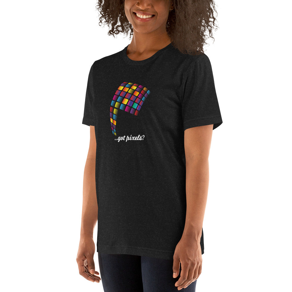 Unisex t-shirt Kukloso 'Got Pixels' Dark - Free Shipping