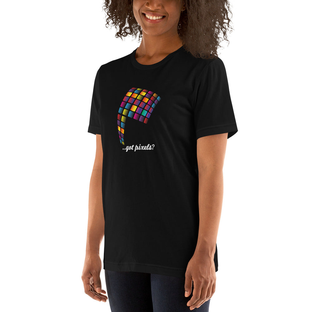 Unisex t-shirt Kukloso 'Got Pixels' Dark - Free Shipping