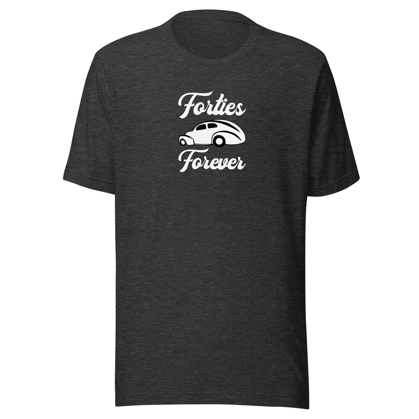 Unisex t-shirt Kukloso Forties Forever White - Free Shipping