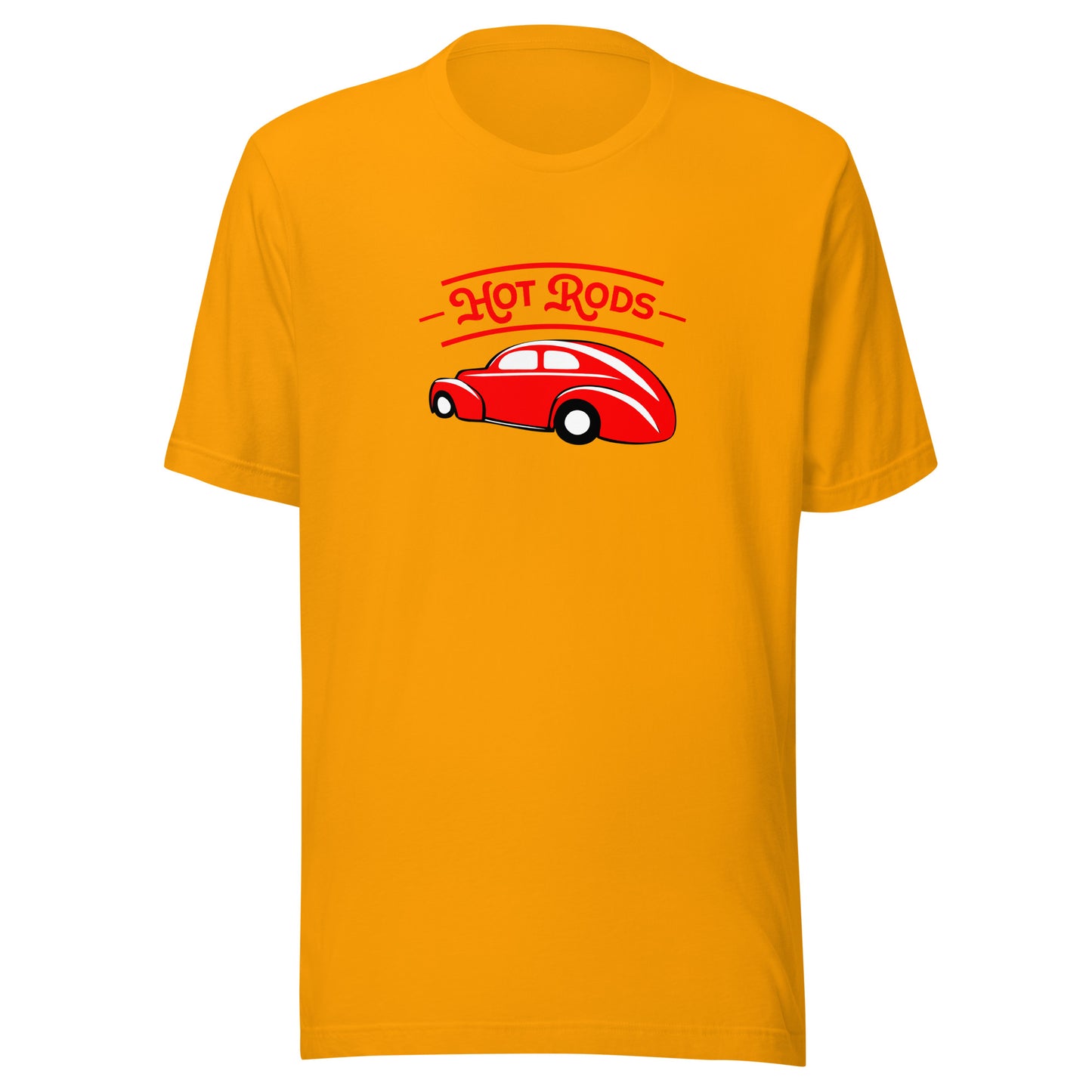 Unisex t-shirt Kukloso Hot Rods No 3 Red - Free Shipping