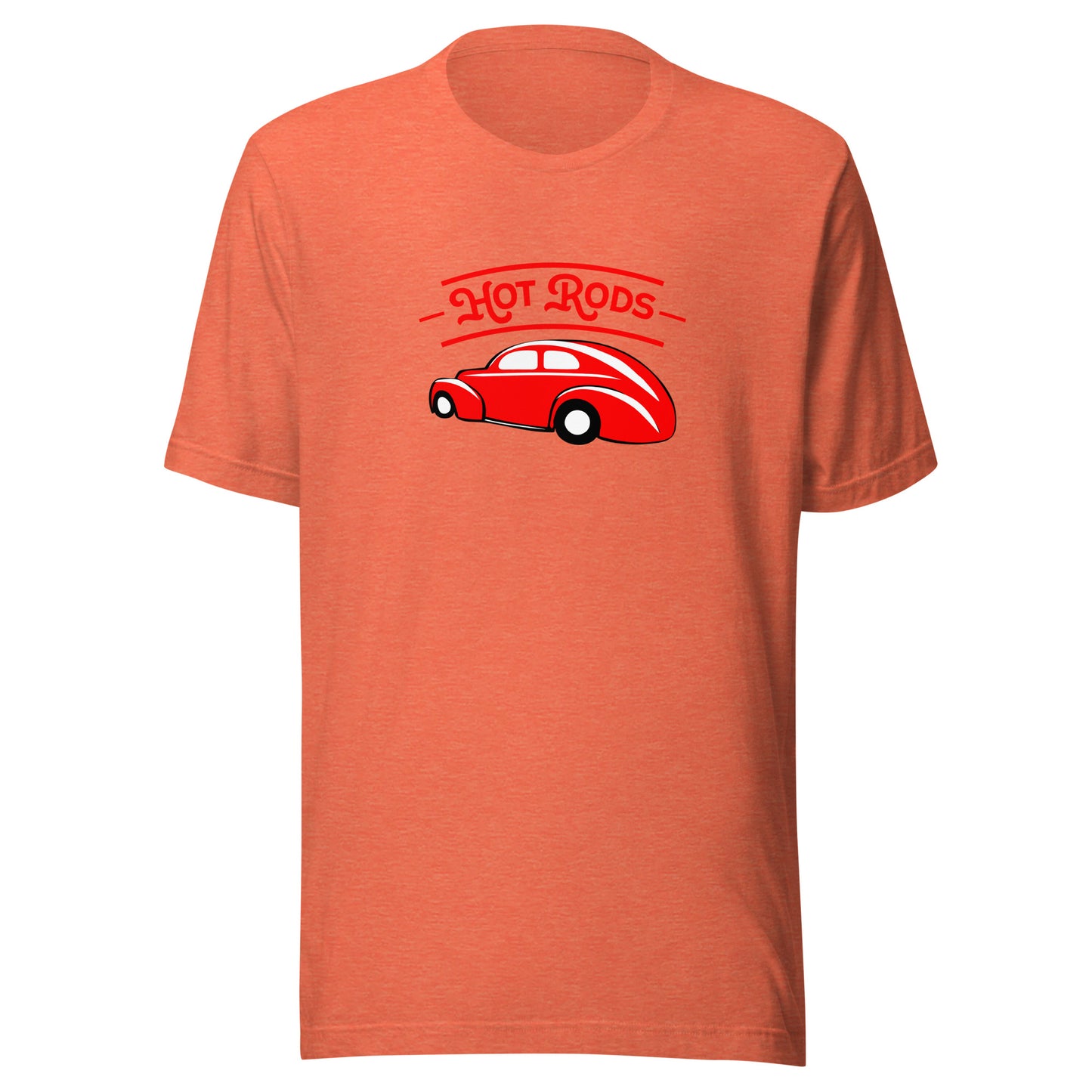 Unisex t-shirt Kukloso Hot Rods No 3 Red - Free Shipping