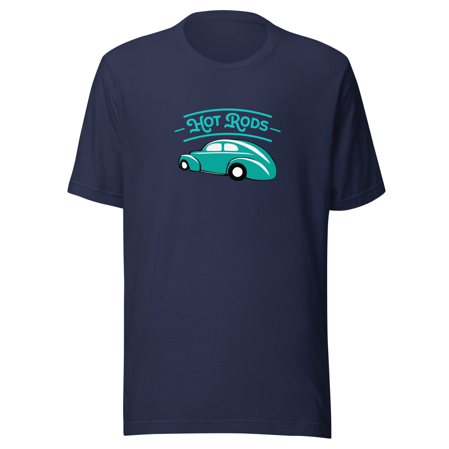 Unisex t-shirt Kukloso Hot Rods No 1 Aqua - Free Shipping