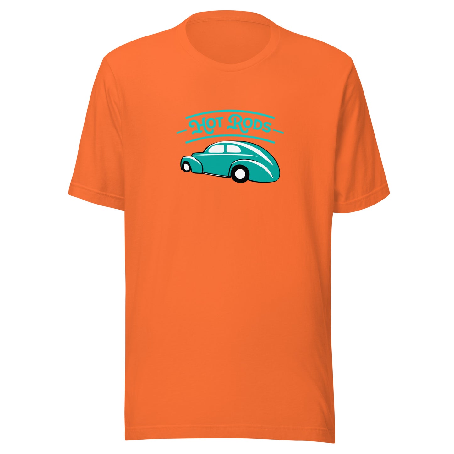 Unisex t-shirt Kukloso Hot Rods No 1 Aqua - Free Shipping