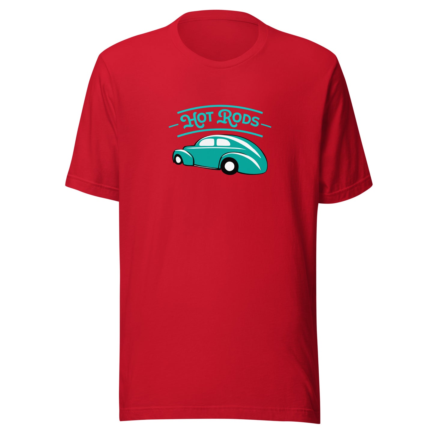 Unisex t-shirt Kukloso Hot Rods No 1 Aqua - Free Shipping