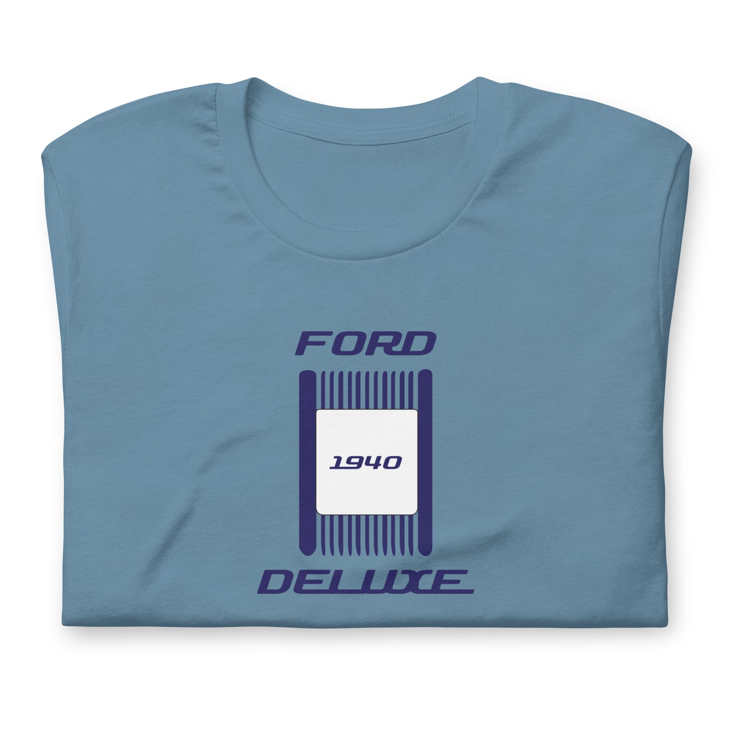 Unisex t-shirt Kukloso 1940 Ford Deluxe Parking Light Navy - Light - Free Shipping