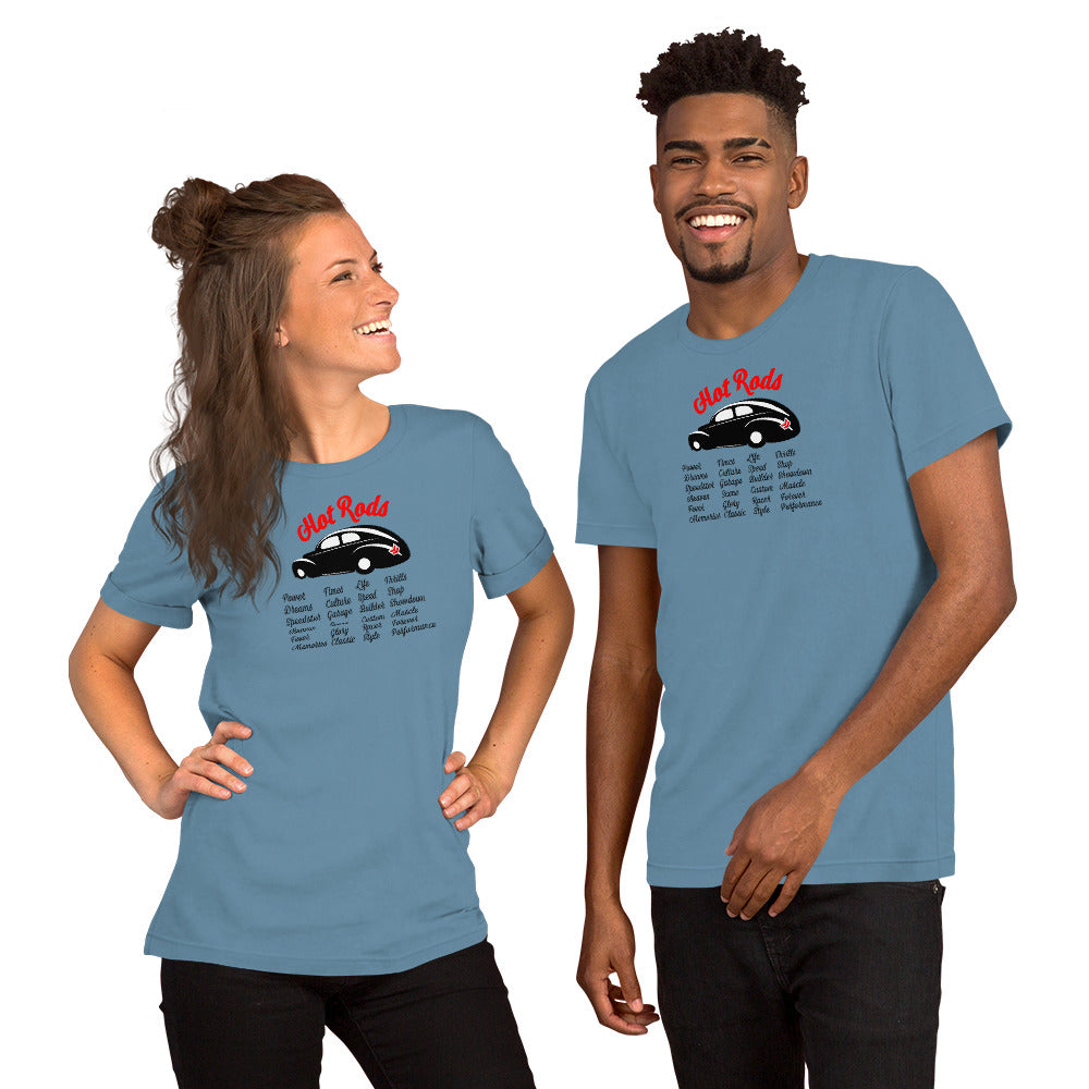 Unisex t-shirt Kukloso Hot Rod Expressions - Free Shipping