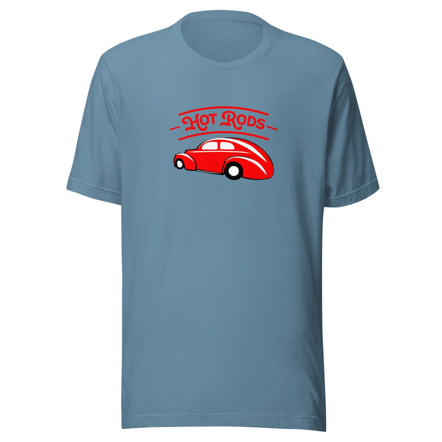 Unisex t-shirt Kukloso Hot Rods No 3 Red - Free Shipping