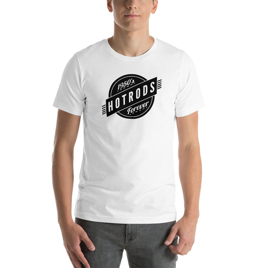 Unisex t-shirt Kukloso 1950's Hot Rods Forever No 1 - Free Shipping