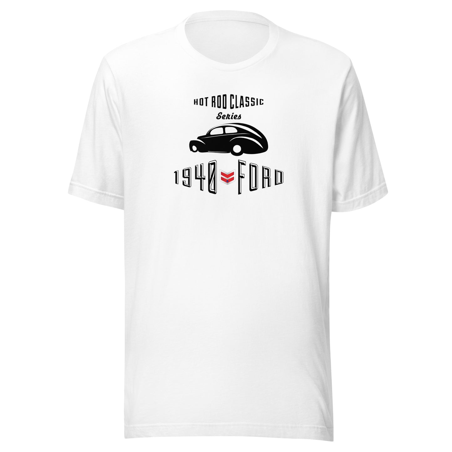 Unisex t-shirt Kukloso Hot Rod Classic 1940 Ford Light - Free Shipping