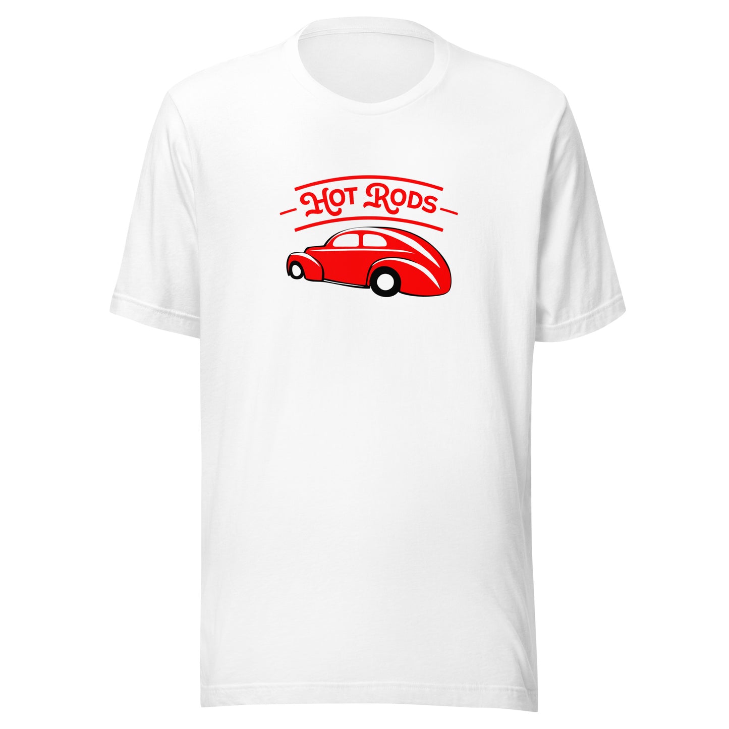 Unisex t-shirt Kukloso Hot Rods No 3 Red - Free Shipping